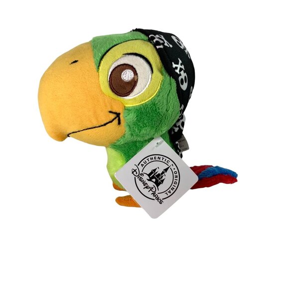 Disney Parks Jake and the Neverland Pirates Skully Parrot Plush - Picture 7 of 9